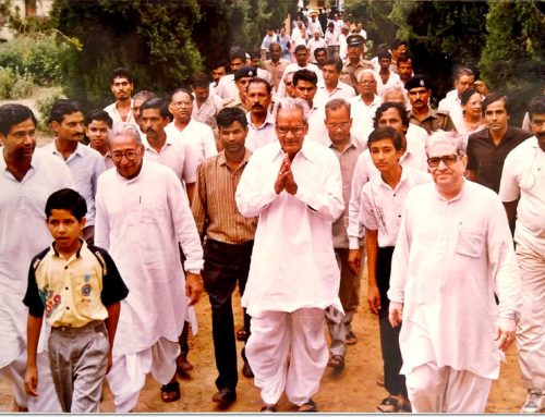 Bhairon Singh Shekhawat Visited The Hospital